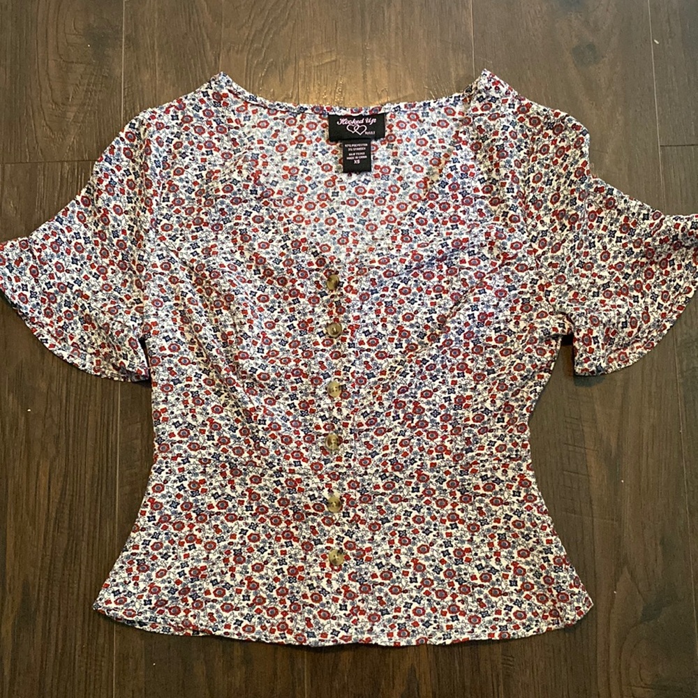 Multi-color blouse from Hooked Up size XS